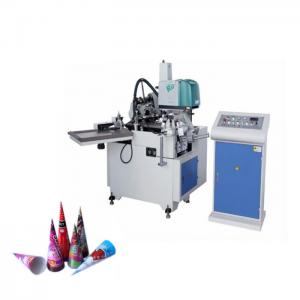 Cheap Ice Cream Cup Paper Cone Sleeve Making Machine 80pcs / Min Fully Automatic for sale