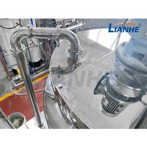 Cleanser Essence Homogenizer Emulsifier Stainless Steel Auto Agitator Cosmetic