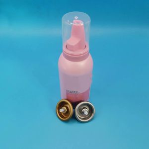 Smooth Dispensing Aerosol Valve for Hair Curl Defining Mousses