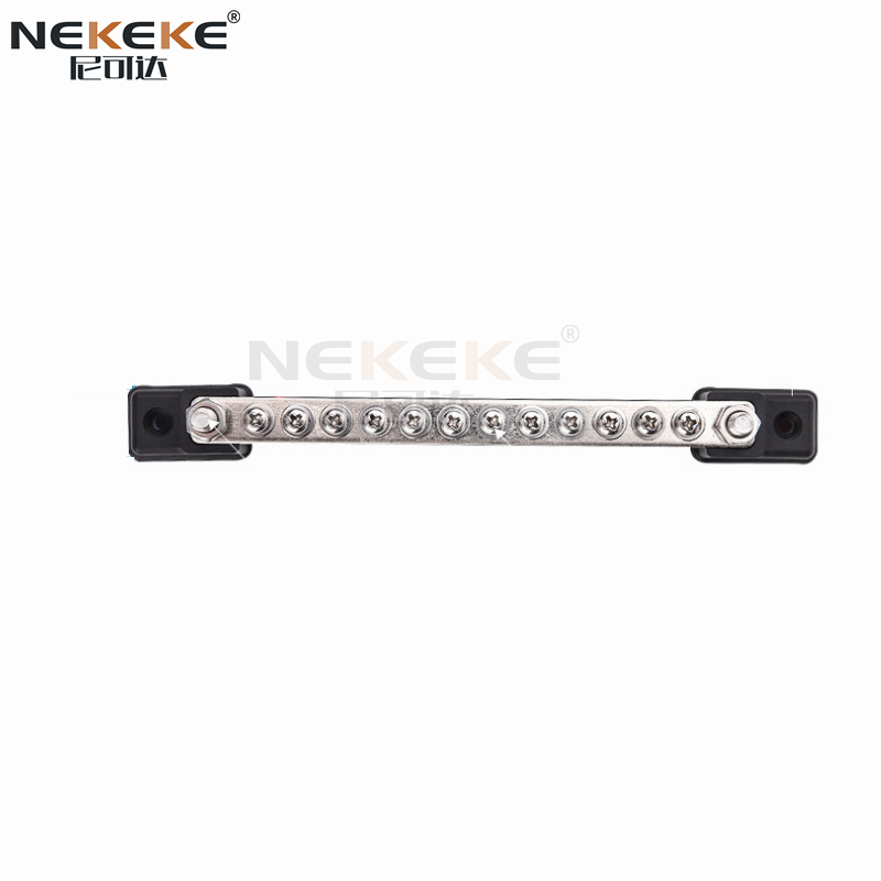 Marine 150A 12P Single Bus Bar 48V Nylon Boat Power Distribution Block