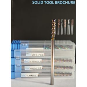 Cheap MAE PLUS High Performance CNC End Mill 3 Flutes EndMill For Machining Non-ferrous Metals , Aluminium And Copper Processing Mill 8mm, Φ8x40x8Dx150mm for sale