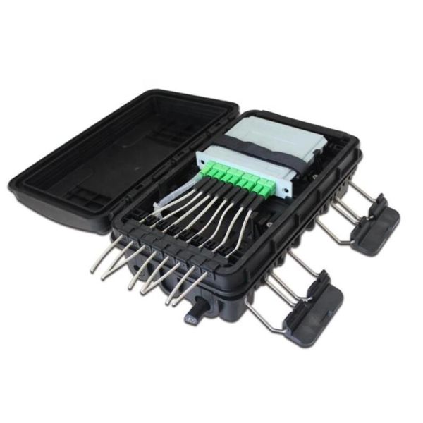 1*8 PLC Splitter Waterproof IP65 Fiber Optic Splice Closure