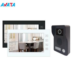 Cheap 7 Inch Smart Home Video Door Phone Intercom System and Release with Ui Menu and Picture Memory for sale