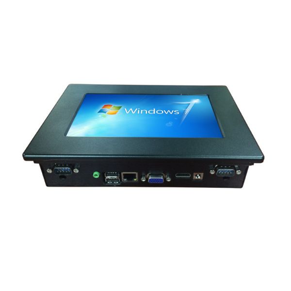 7'' Embedded Industrial LCD Monitor Rugged HD All In One Fanless Touchscreen PCs
