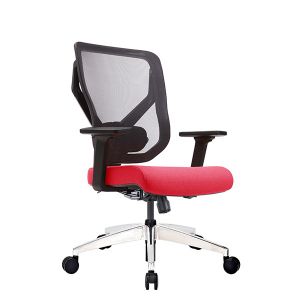 Fabric Upholstery Office Chair Adjustable Backrest Mesh Computer Task Chairs