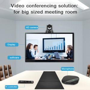 10x Conference PTZ Camera Video Conferencing Kit With Speakerphone