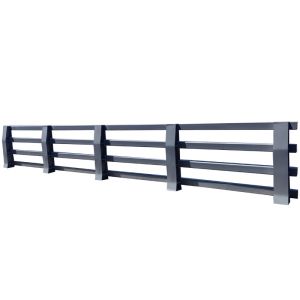 Forged Iron Balustrades Smooth Surface Railing Sun Shade