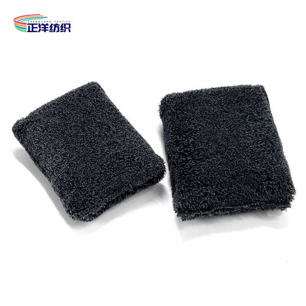 Viscose Car Detailing Tools 8x14cm Scratchless Leather Car Seat Compound
