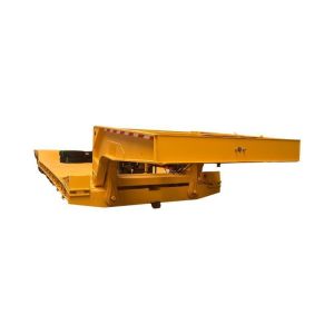 China 24hour Online Service Van-type Hydraulic Terminal Port Goose Neck Low-Bed Semi-Trailer on sale