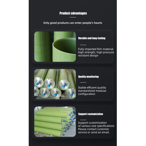 DTRO Membrane Module Disc Tube Reverse Osmosis Membrane Module DT Membrane For Sewage Treatment High And Low Pr