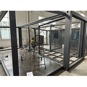 40Ft Prefab Modern Movable Expandable Container Home with 3 Bedrooms in