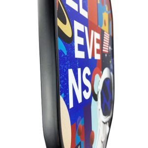 Blue Pickleball Racket Polymer Honeycomb Fiber Carbon Racquet Paddle