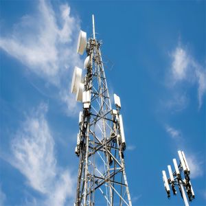 30m Self Supporting Lattice Tower For Communication GSM Tower Made Of Angle