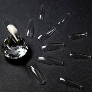 MSDS Certification Customized Accepted Designer Luxury 500Pcs Salon Fakenail