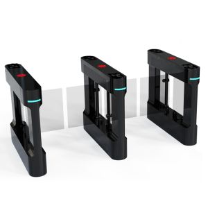 Swing Barrier Turnstile and Multiple Unlocking Modes Including RFID and