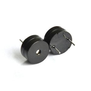 Pin Terminal Magnetic Transducer Buzzer DC Type With Oscillator Circuit 12*6.5mm