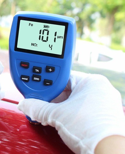 Quality CE HUATEC TG-1665 Metal Thickness Tester Store 2000 Data wholesale