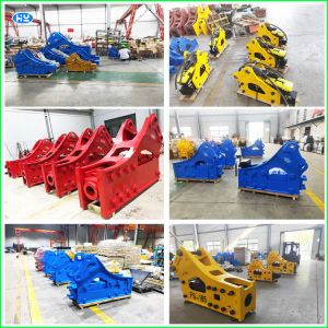 26 Tons Mining Excavator Hydraulic Rock Breaker Hammer Drilling Rods SB70 For