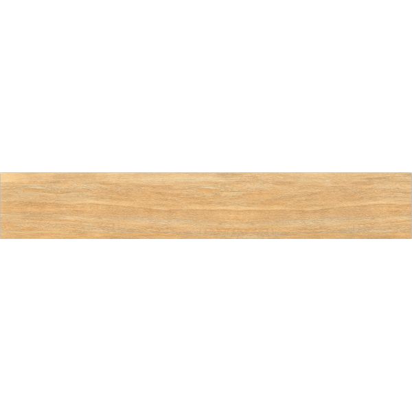 Quality Matt Surface Wood Look Porcelain Tiles , Yellowish Color Indoor Wooden Look Antique Glazed Tile wholesale