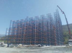 Height 10-30M Automatic Storage Retrieval System With Single / Double Coloum Stacker