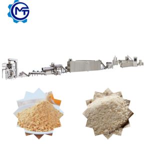 Food Grade SS201 Panko Double Screw Extruder Bread Crumb Machine