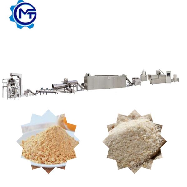 Quality Food Grade SS201 Panko Double Screw Extruder Bread Crumb Machine wholesale