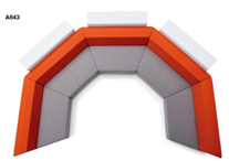 customedShared Workspace Furniture For Office and public area.