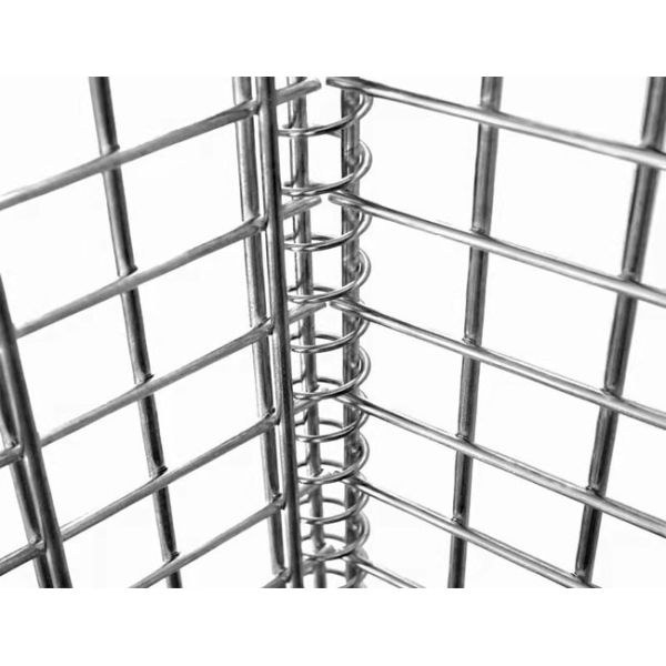 Conventional 6.4mm Galvanized Metal Pallet Cage