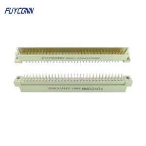 Cheap 264 DIN41612 Connector Male Straight PCB 2*32P 64 Pin Eurocard 41612 Connector for sale