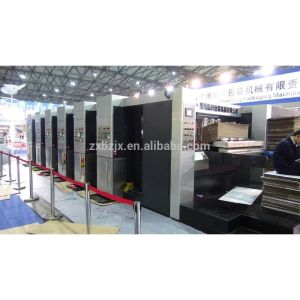 Box Carton High Speed Felxo Printer Oil-Coating Drying Slotter And Die Cutter