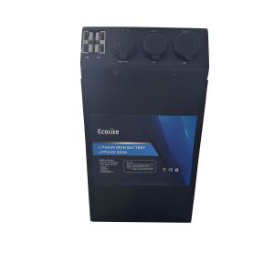Cheap ECOLITE Fast Charging LiFePO4 Portable Energy Storage Lithium Battery 12.8v 80A for sale