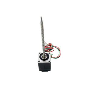 Nema 8 (20mm) hybrid stepper motor, bipolar, 4-lead, ACME lead screw, low noise,