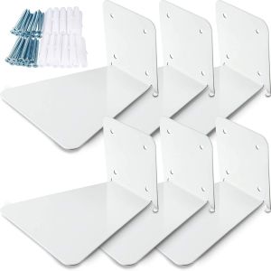 Modern Iron Book Shelf Invisible Bookshelves for Living Room Office Classroom