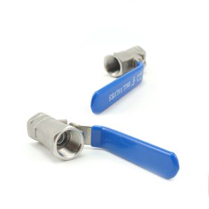 High Pressure Ball Valves Stainless Steel , Welded / Threaded 1 2 Ball Valve