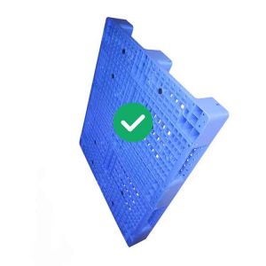 130x110 Heavy Duty Plastic Pallets Anti Slip 5000Kg Load Stackable
