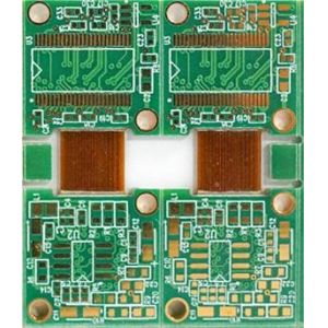 4 Layer Rigid Flex Printed Circuit Board With FR4+PI EING Insdutrial PCB