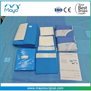 Cheap Complex Material Surgcial Neuro Drape Pack With Cranio Drape for sale