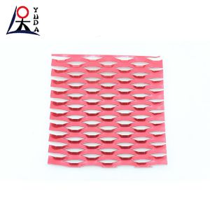Customizable Galvanized Expanded Metal Mesh With Raised Diamond Holes Thickness