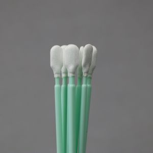 165mm Cleanroom Polyester Polypropylene Lint Free Swab Paddle Head