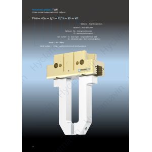 Multi Tooth 2 Jaw Parallel Gripper TWN Robot Eoat Gripper Pneumatic