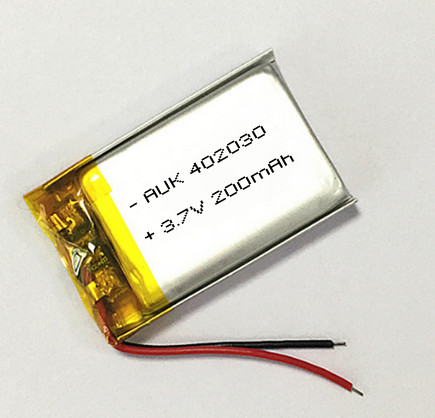 402030 200mAh 3.7V Lithium Polymer Battery For Smart Bracelet Voice Recorder GPS