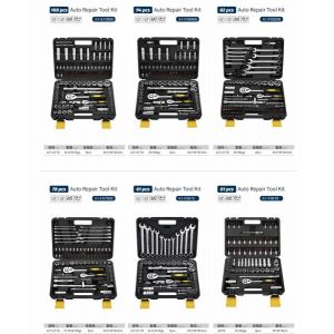 AA4C 78pcs auto repair tool kit shelf hardware hand tools workbench tools A1