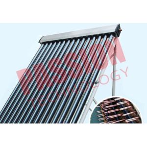 High Efficiency U Pipe Solar Collector No Noise 45 Degree Angle Frame For