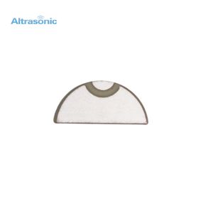 Semicircle Ultrasonic Transducer Ceramic Sheet Disk For Fetal Doppler Monitor