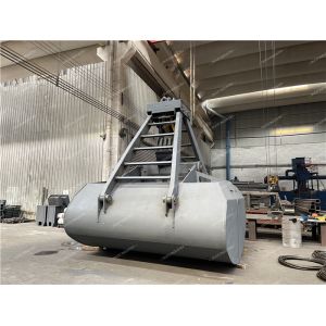 27CBM 2 Peels Mechanical Clamshell Grab With Wearing Plate