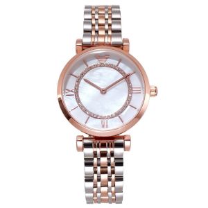 China Diamond Rose Gold Wrist Watch For Ladies Japan Movt ODM Available on sale