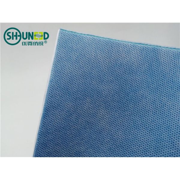 Custom Surgical Gown SMS Polypropylene Spunbond Nonwoven Fabric Anti Alcohol