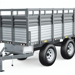 Transportation Utility Model Farm Trailer For Crops Rational Structural