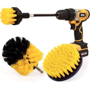 Cheap Drill Brush Attachment Set Cleaning Kit Drill Brush with Extend Attachment for sale
