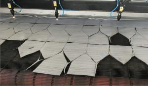 Cheap Plush Fabric Laser Cutting Machine With Professional Controlling Software for sale